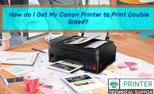 how to make my printer print two sided